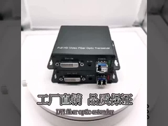 4K UHD DVI optische extender, compact ontwerp, oplossing voor lange afstand