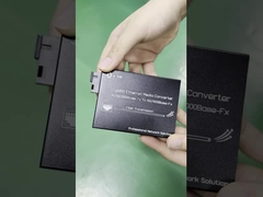 Gigabit Ethernet Media Converter met Multi-Mode en Single-Mode Fiber