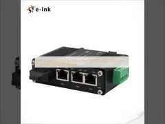 Mini Industrial PoE Switch 3 Port 10/100/1000T 802.3at + 1 Port 100/1000X SC Switch