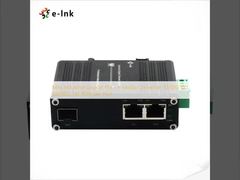 Mini Industriële Gigabit PoE++ Media Converter 10/100/100 IEEE802.3bt 90W per poort