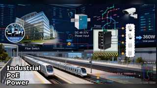 Industriële PoE++ Switch Krachtige omgeving