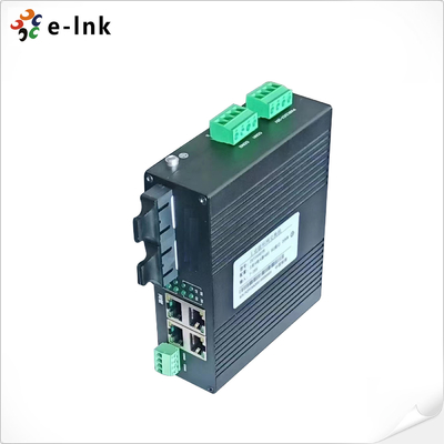 L2+ Industrial 4-Port 10/100TX + 4-Port RS485 + 2-Port 100FX Ring Managed Ethernet Switch