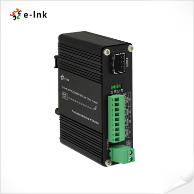 Industrial RS232/RS485/RS422 Fiber Converter 2Mbps Up to 80Km