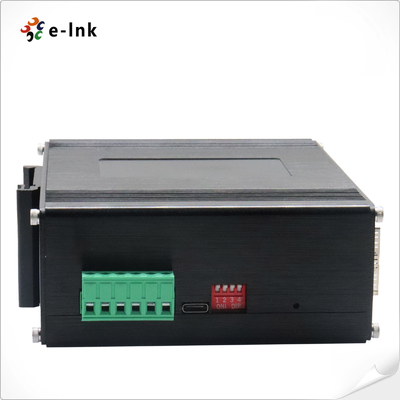 Industrial 8-Port PoE+ Gigabit Switch 4 SFP Ports Hardened for Harsh Environments