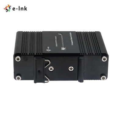 Industrial 10G PoE+ Injector 60W High Power 12–48VDC Wide Input