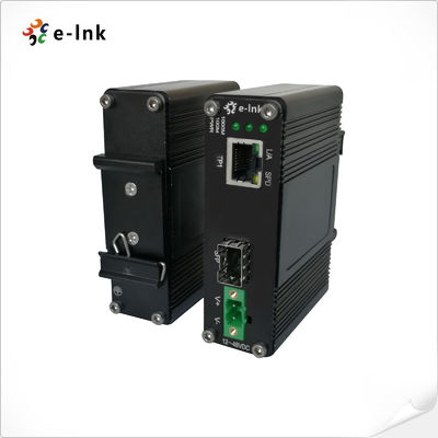 Aluminum RJ45 3W 100Base-FX Fiber Media Converter