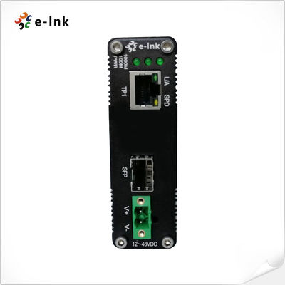 Aluminum RJ45 3W 100Base-FX Fiber Media Converter