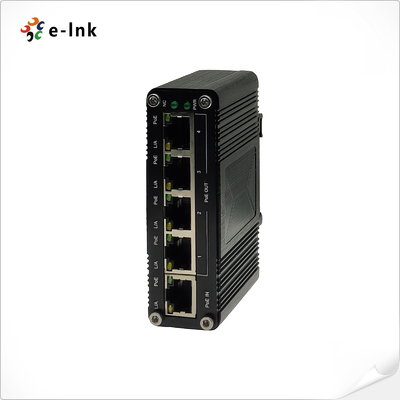 Industrial 1-Port 95W PoE++ tot 4-Port Gigabit PoE Extender 400m Daisy-Chain
