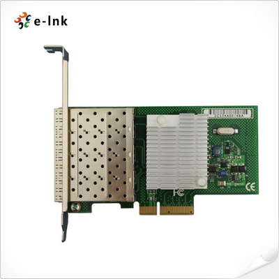Intel 82580EB Netwerkkaart Quad SFP Poorten PCIe X4 Virtualisatie Klaar